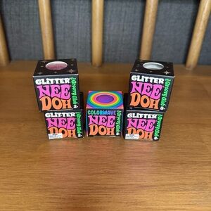 Colorwave & Glitter Mini Stress Balls - Assorted Colors